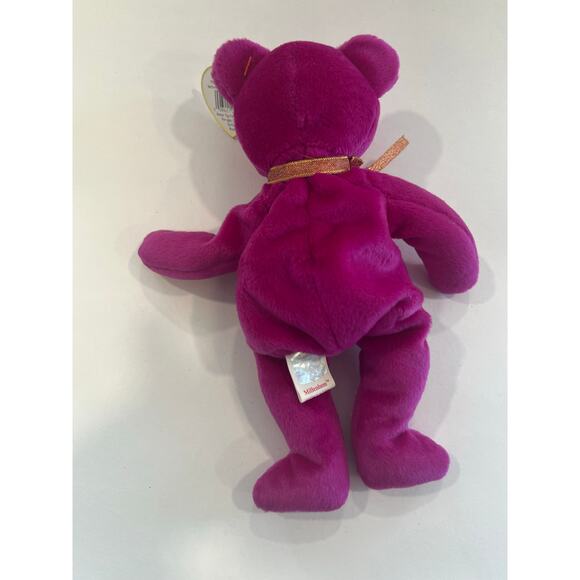 TY Beanie Baby Millennium Millenium Bear 1999 Retired With Tag Errors - Picture 4 of 12